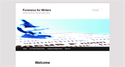 Desktop Screenshot of forensics4writers.com